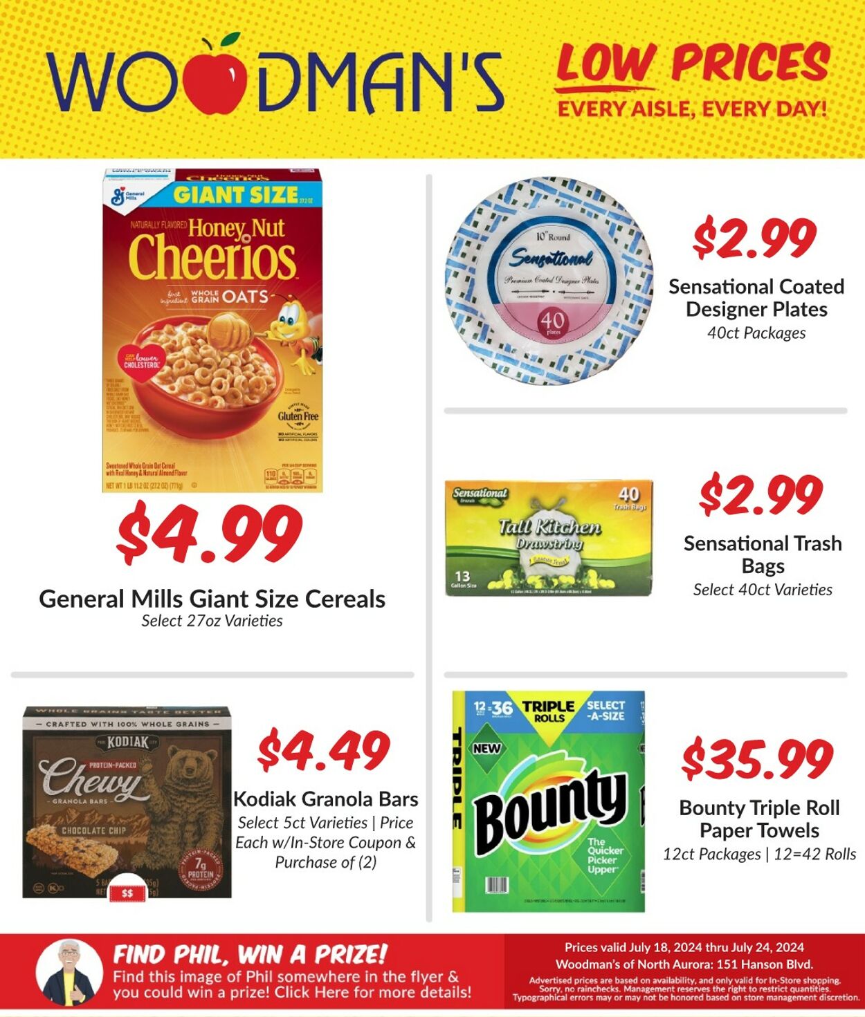 Weekly ad Woodman's Market 07/18/2024 - 07/24/2024