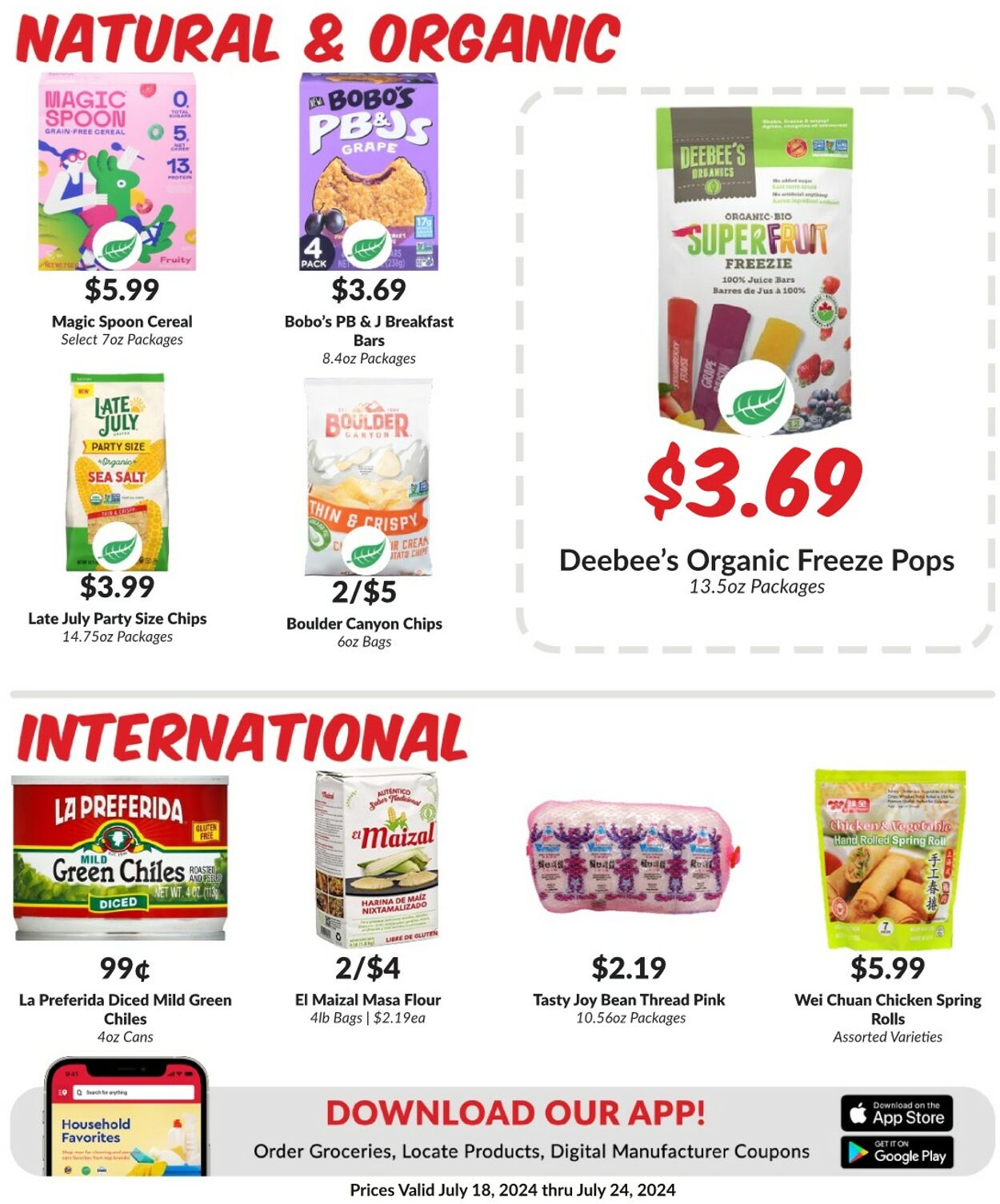 Weekly ad Woodman's Market 07/18/2024 - 07/24/2024