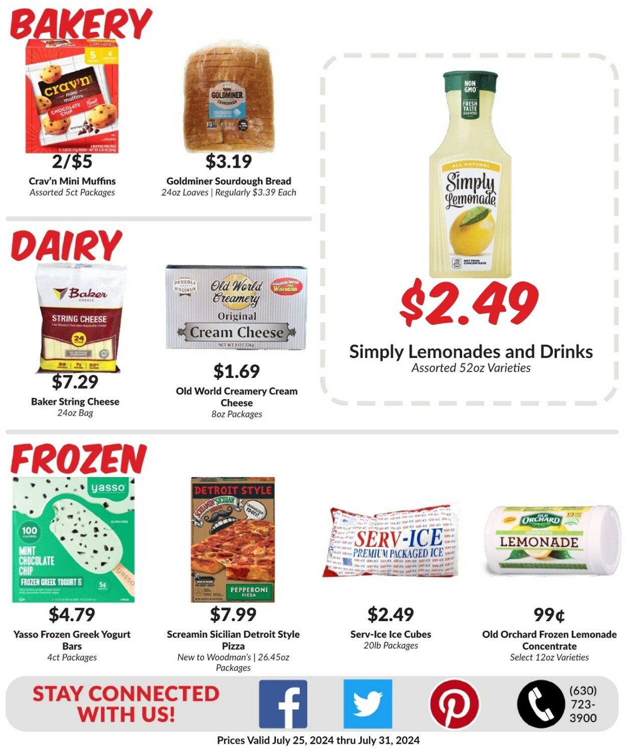 Weekly ad Woodman's Market 07/25/2024 - 07/31/2024