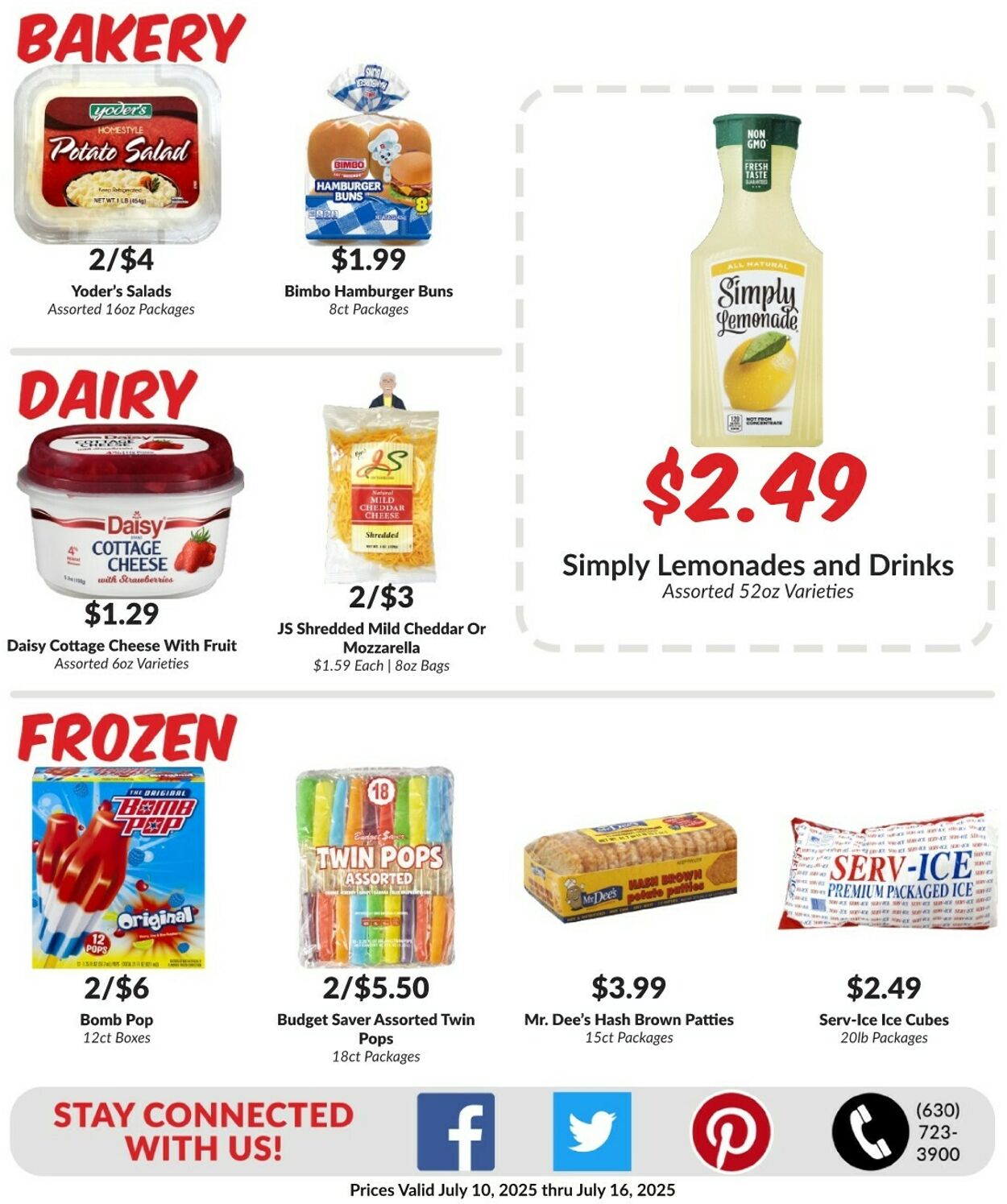 Weekly ad Woodman's Market 07/10/2025 - 07/16/2025