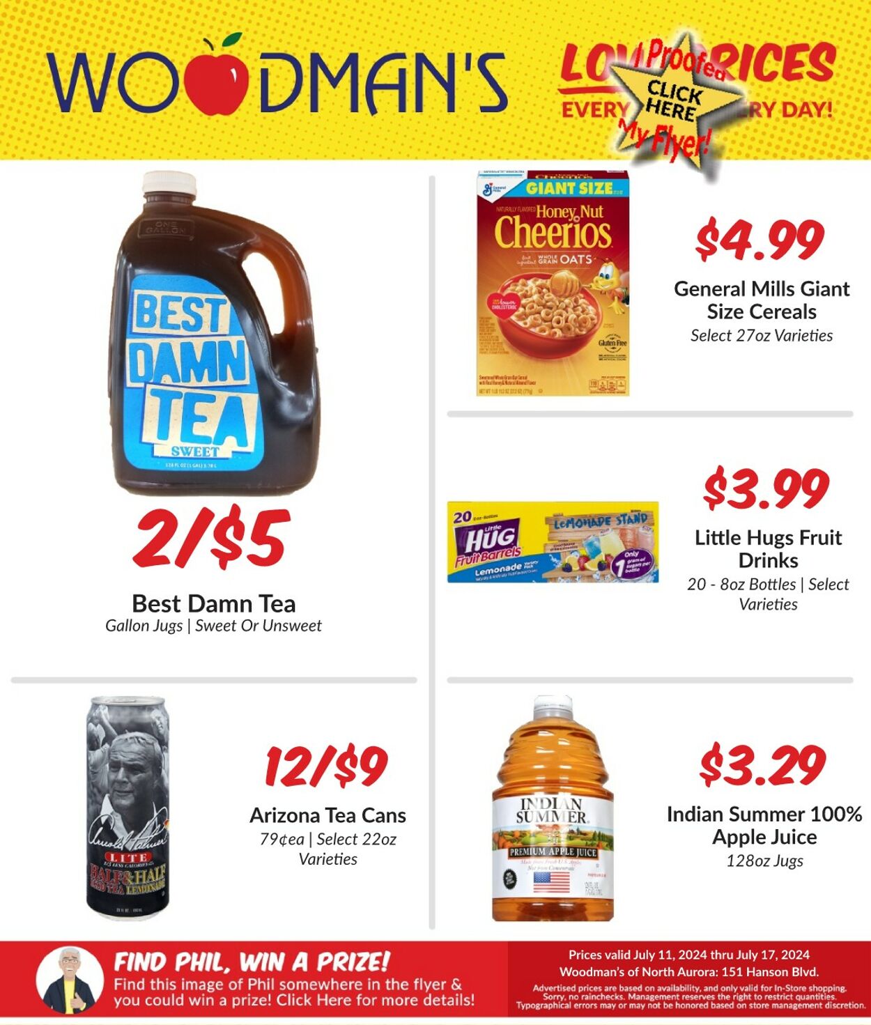 Weekly ad Woodman's Market 07/11/2024 - 07/17/2024