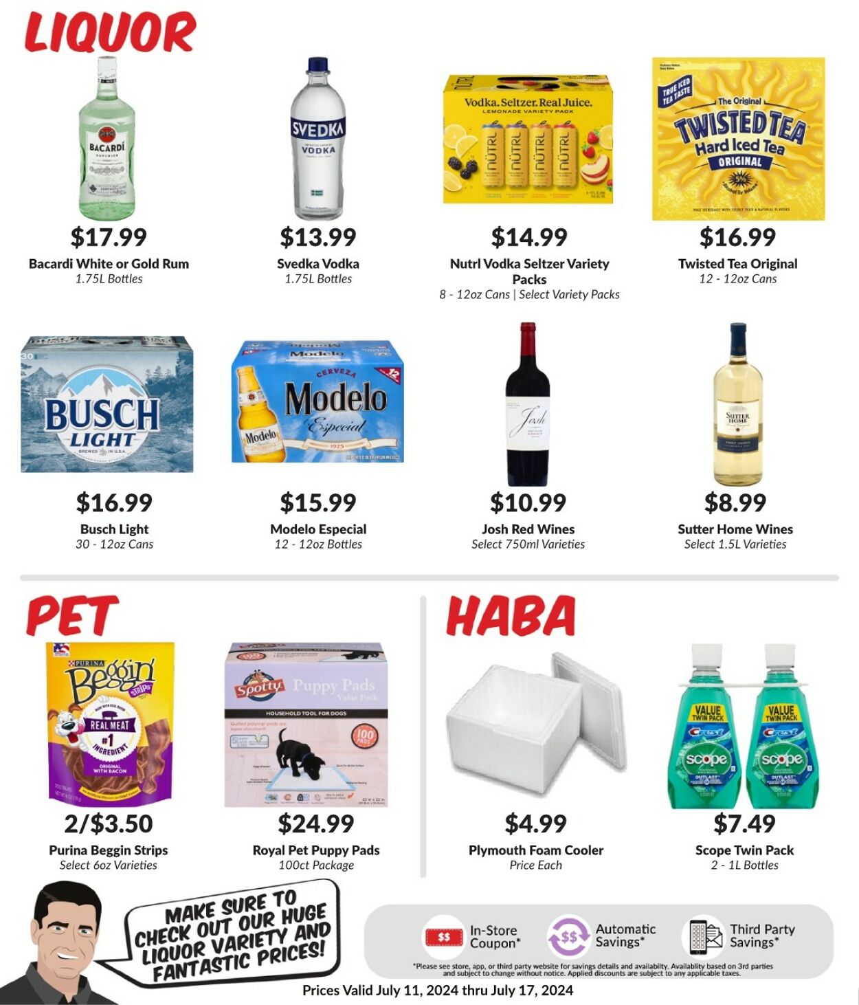 Weekly ad Woodman's Market 07/11/2024 - 07/17/2024