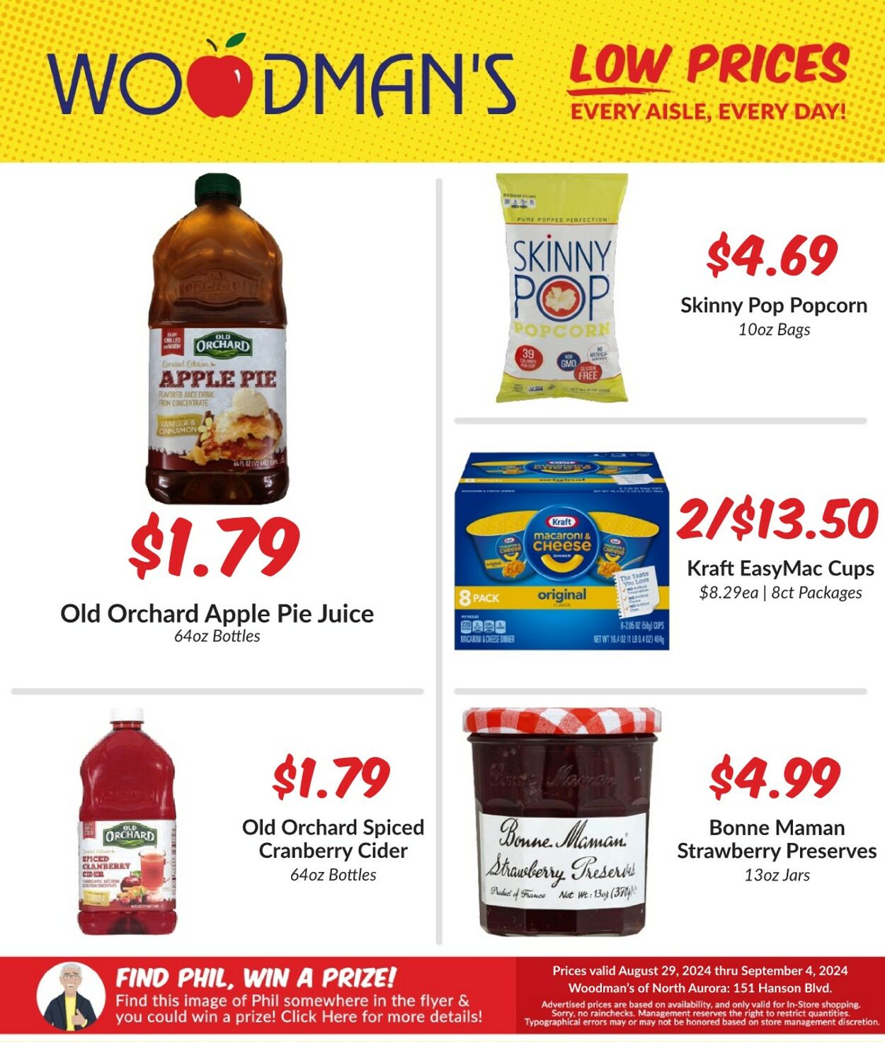 Weekly ad Woodman's Market 08/29/2024 - 09/04/2024