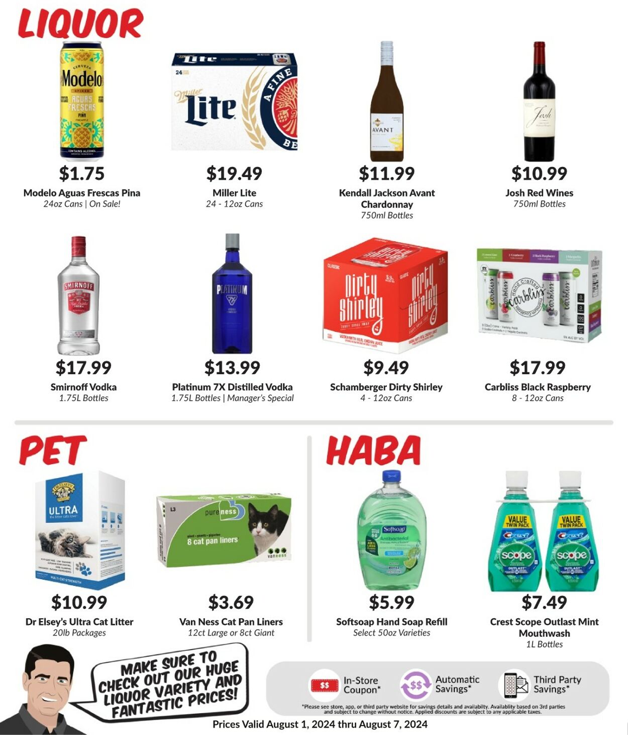 Weekly ad Woodman's Market 08/01/2024 - 08/07/2024