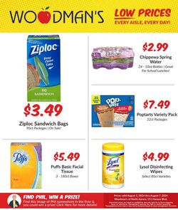 Weekly ad Woodman's Market 08/01/2024 - 08/07/2024