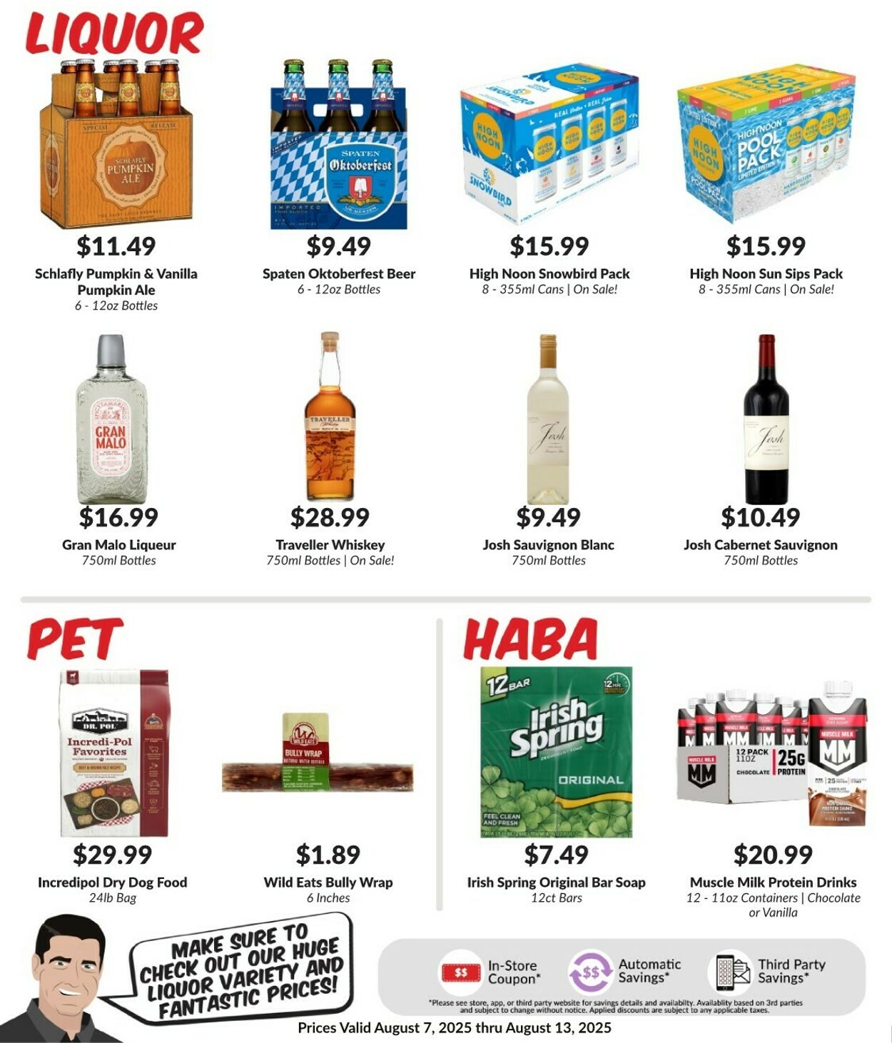 Weekly ad Woodman's Market 08/07/2025 - 08/13/2025