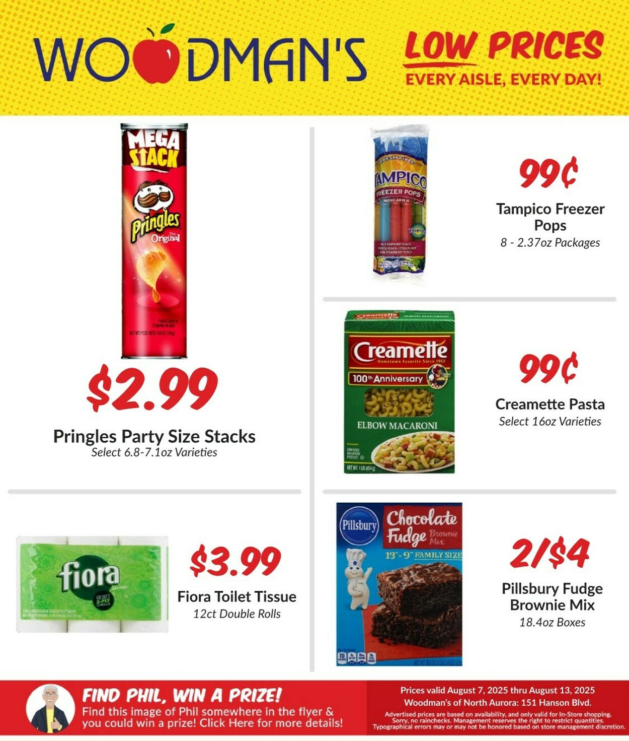 Weekly ad Woodman's Market 08/07/2025 - 08/13/2025