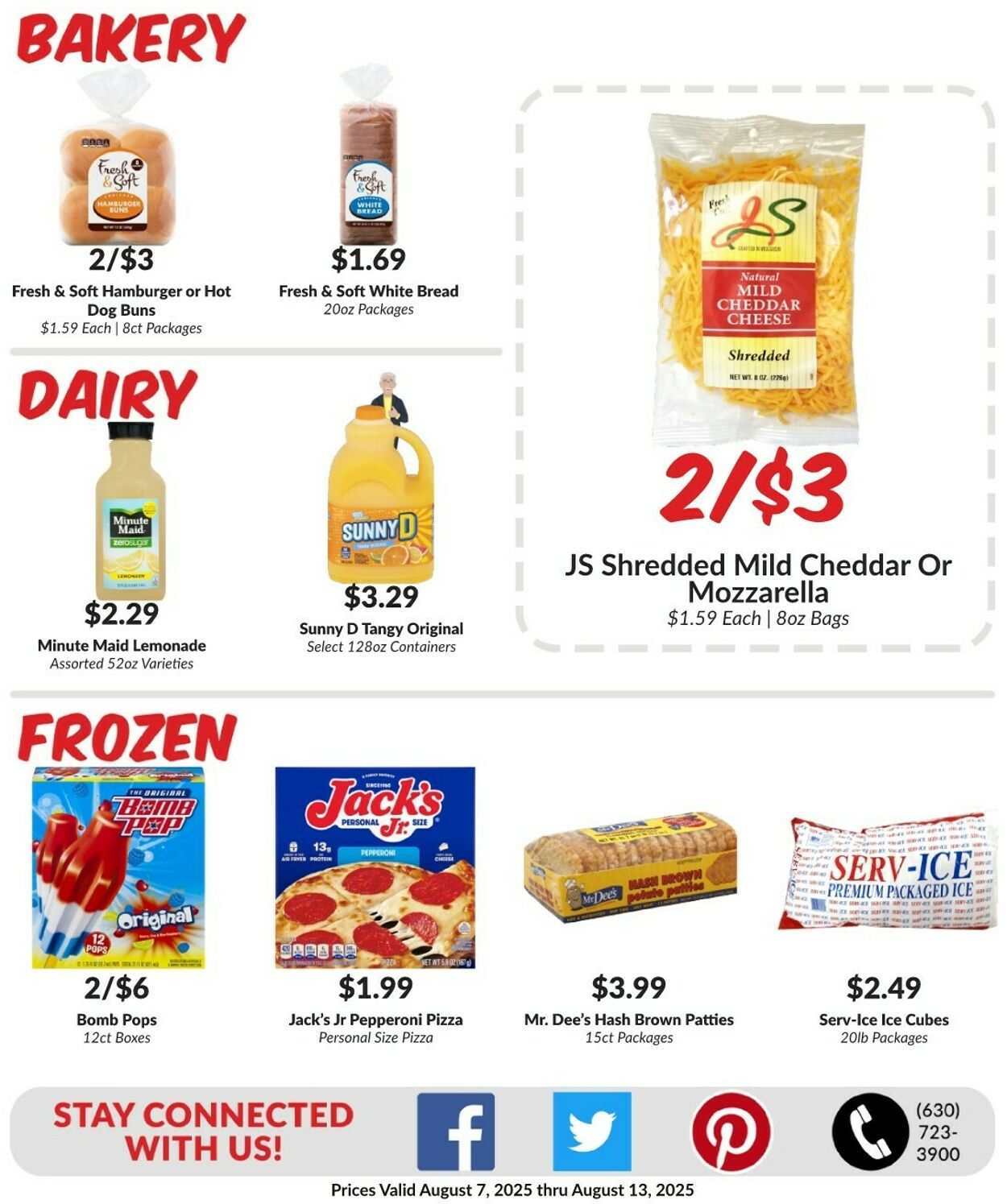 Weekly ad Woodman's Market 08/07/2025 - 08/13/2025