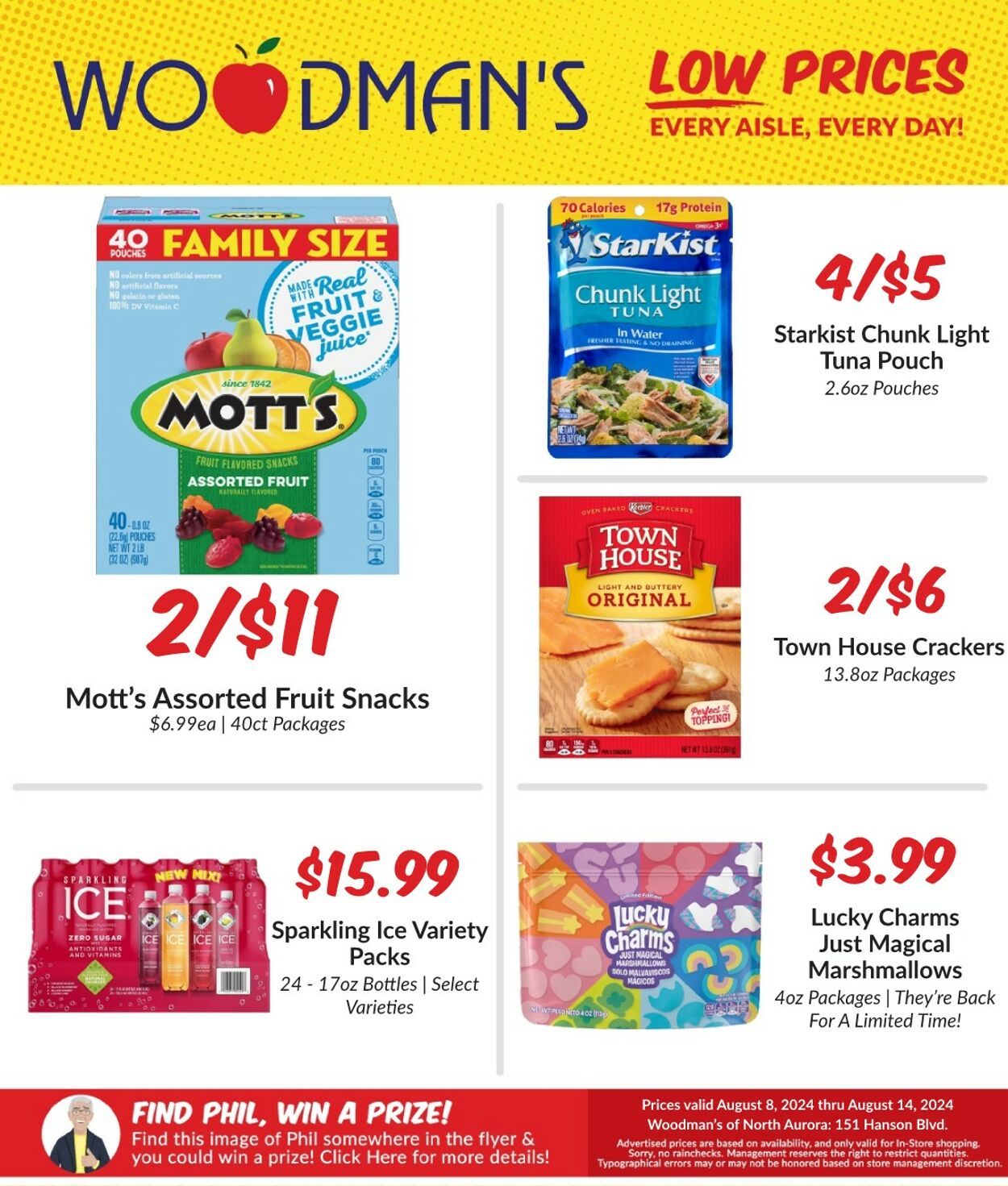 Weekly ad Woodman's Market 08/08/2024 - 08/14/2024