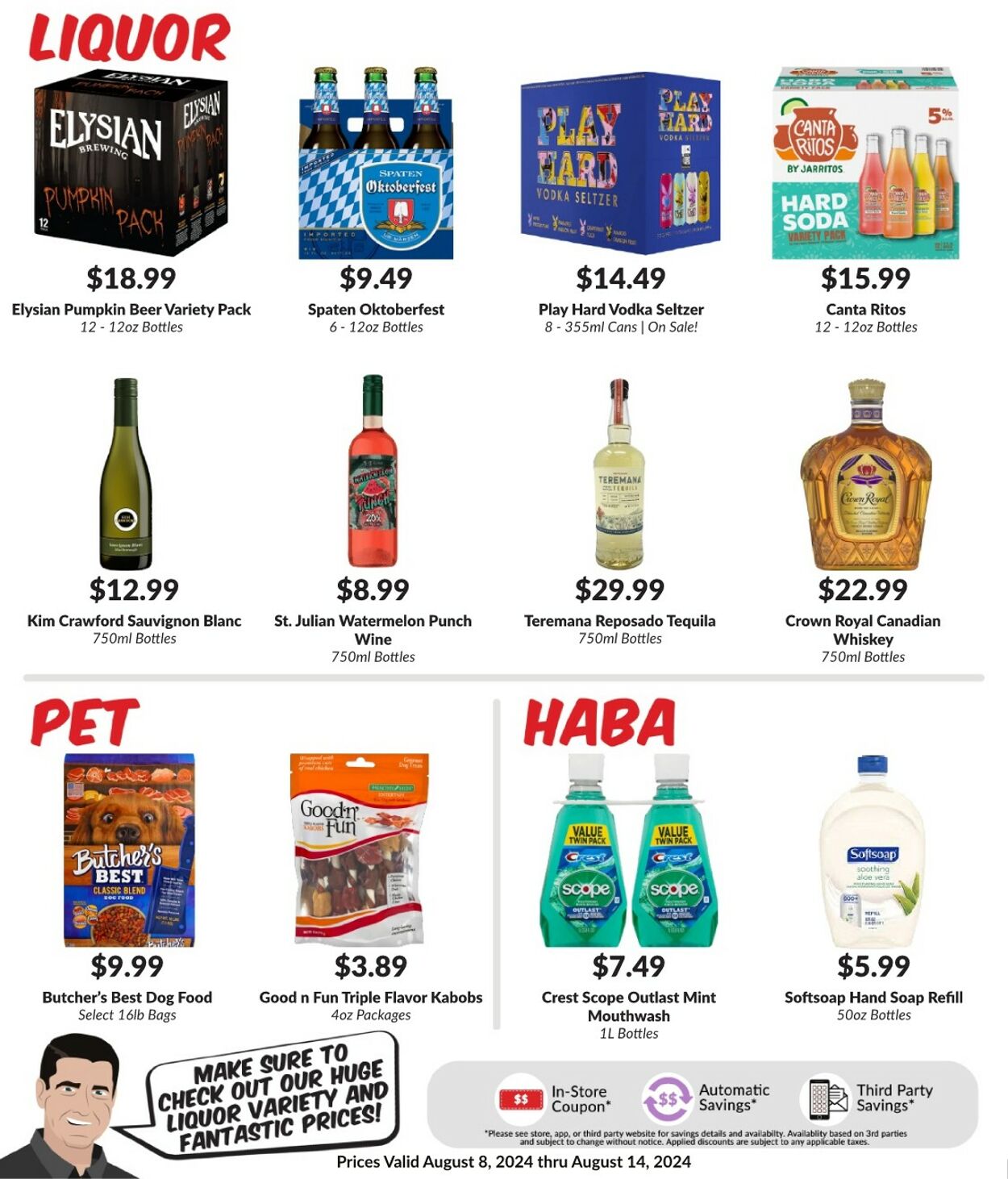 Weekly ad Woodman's Market 08/08/2024 - 08/14/2024