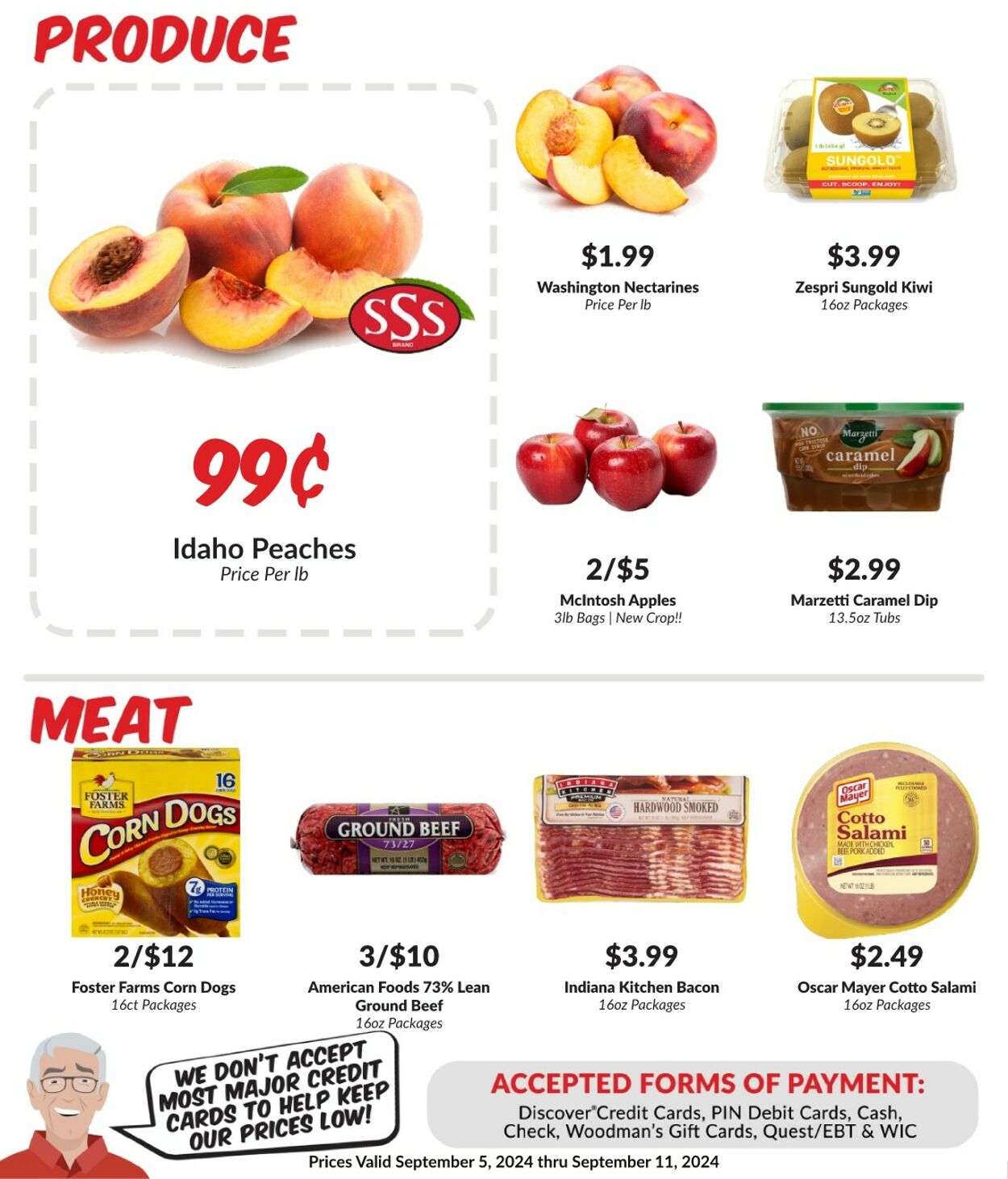 Weekly ad Woodman's Market 09/05/2024 - 09/11/2024