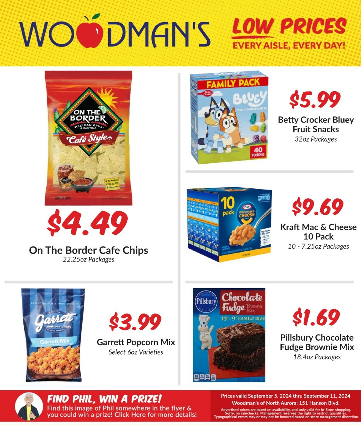 Weekly ad Woodman's Market 09/05/2024 - 09/11/2024