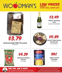 Weekly ad Woodman's Market 11/16/2023 - 11/22/2023