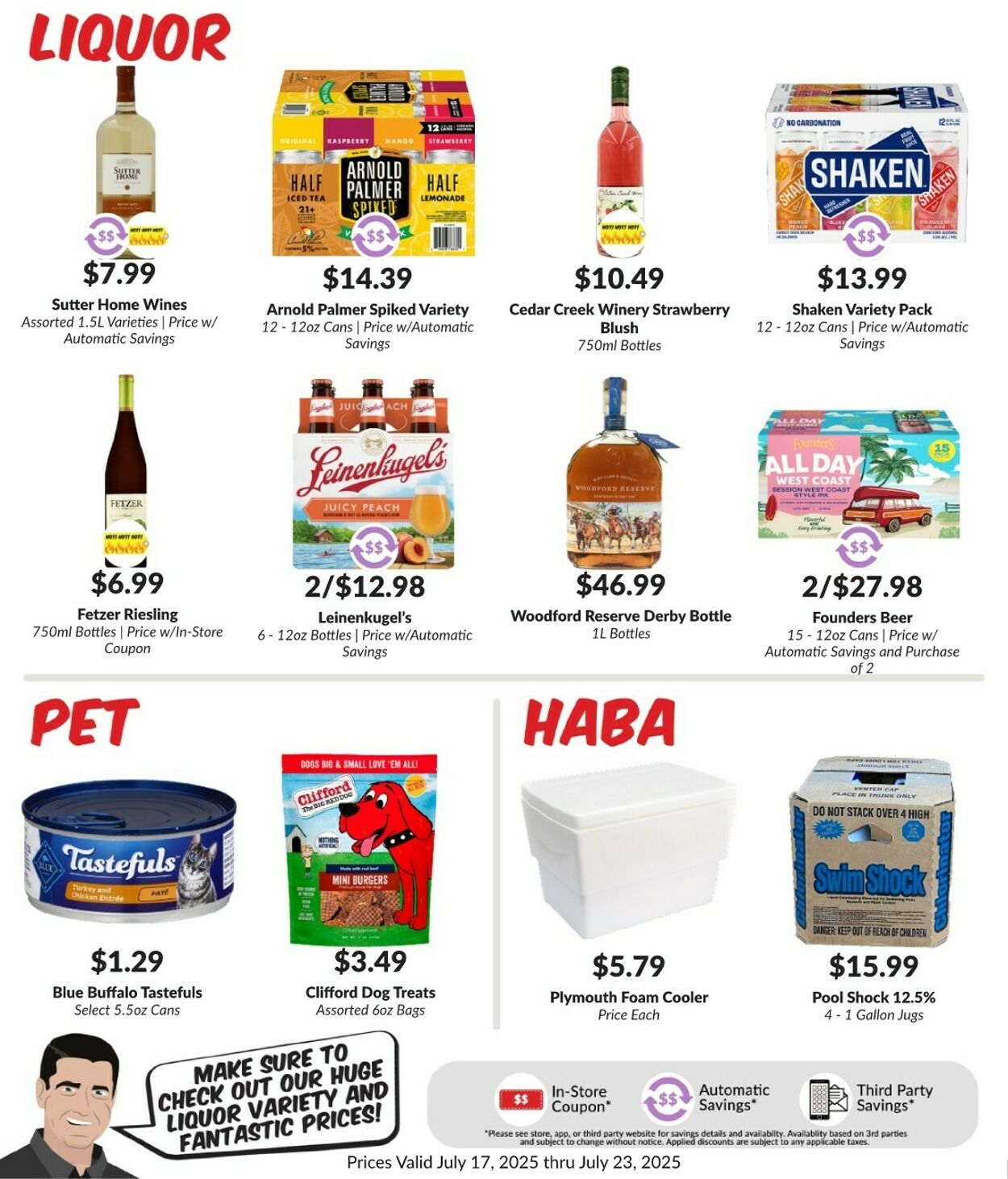 Weekly ad Woodman's Market 07/17/2025 - 07/23/2025