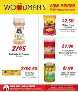 Weekly ad Woodman's Market 07/17/2025 - 07/23/2025