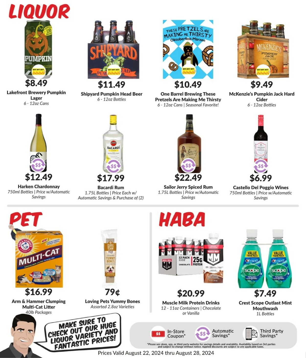 Weekly ad Woodman's Market 08/22/2024 - 08/28/2024