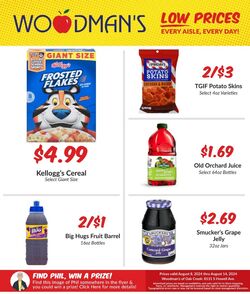 Weekly ad Woodman's Market 08/08/2024 - 08/14/2024