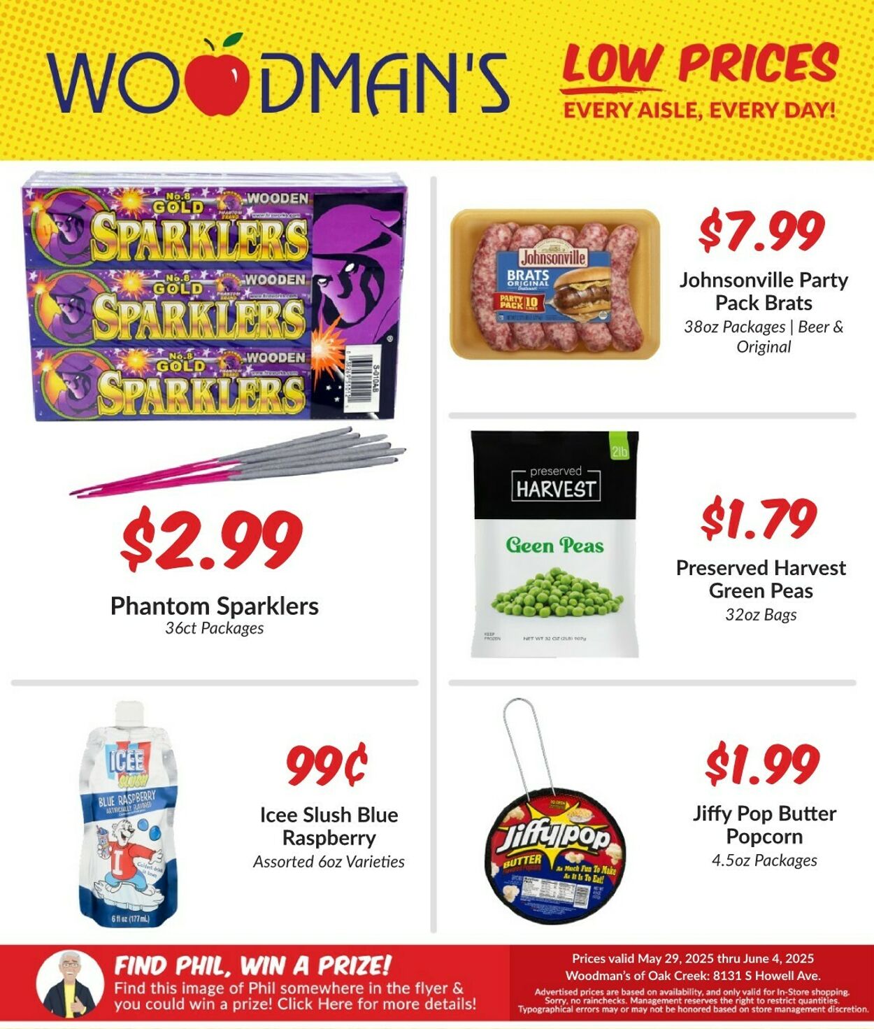 Weekly ad Woodman's Market 05/29/2025 - 06/04/2025