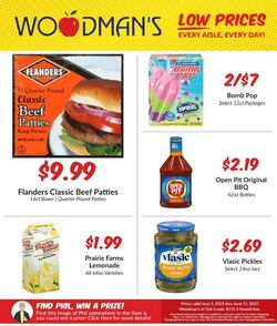 Weekly ad Woodman's Market 06/05/2025 - 06/11/2025