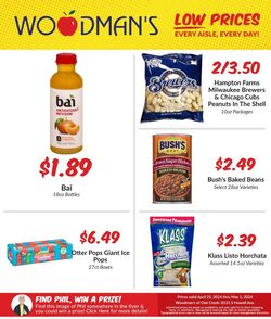Weekly ad Woodman's Market 04/18/2024 - 04/24/2024