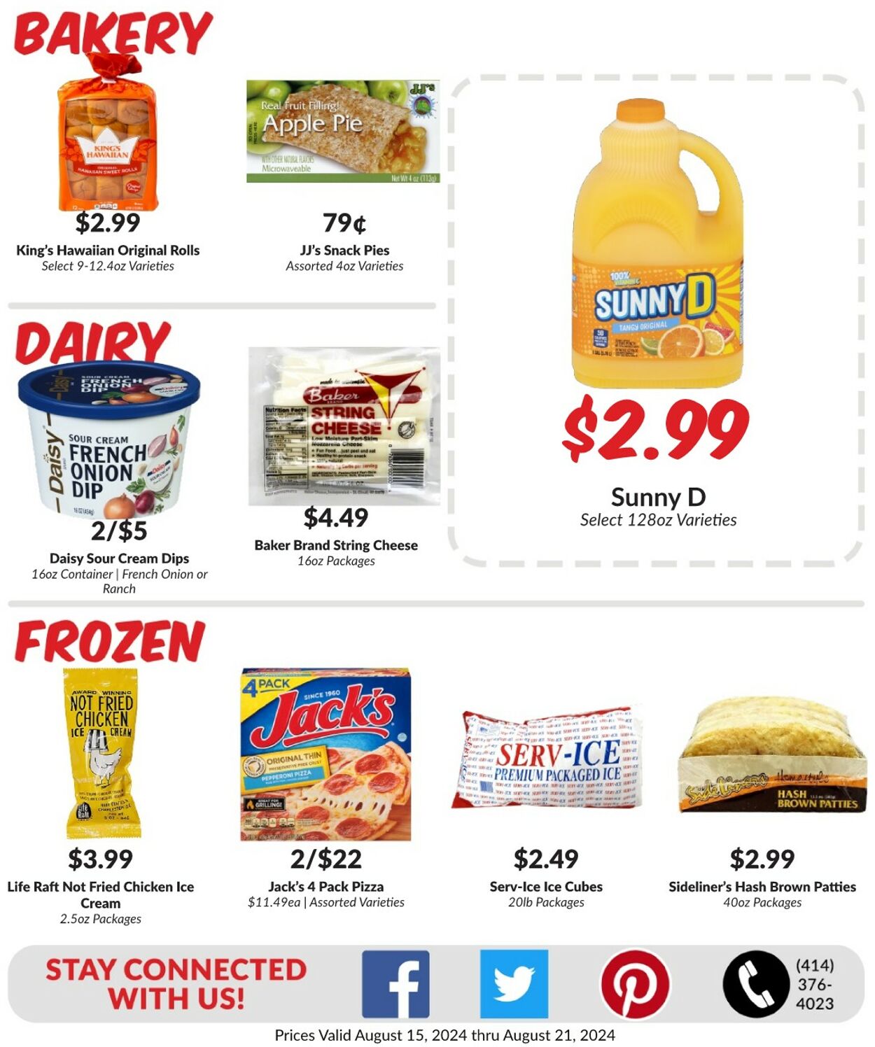 Weekly ad Woodman's Market 08/15/2024 - 08/21/2024