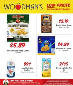 Weekly ad Woodman's Market 06/26/2025 - 07/02/2025
