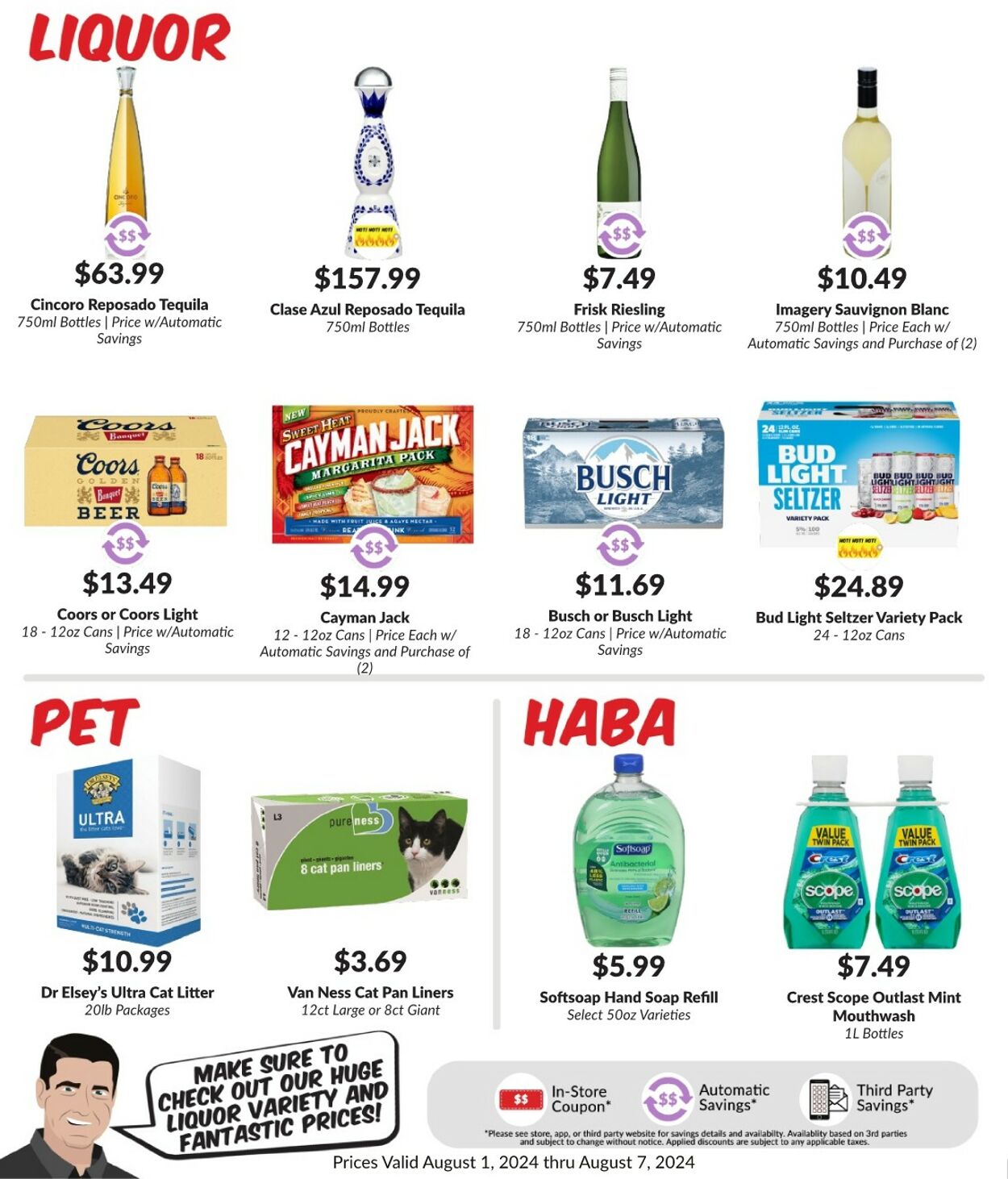 Weekly ad Woodman's Market 08/01/2024 - 08/07/2024