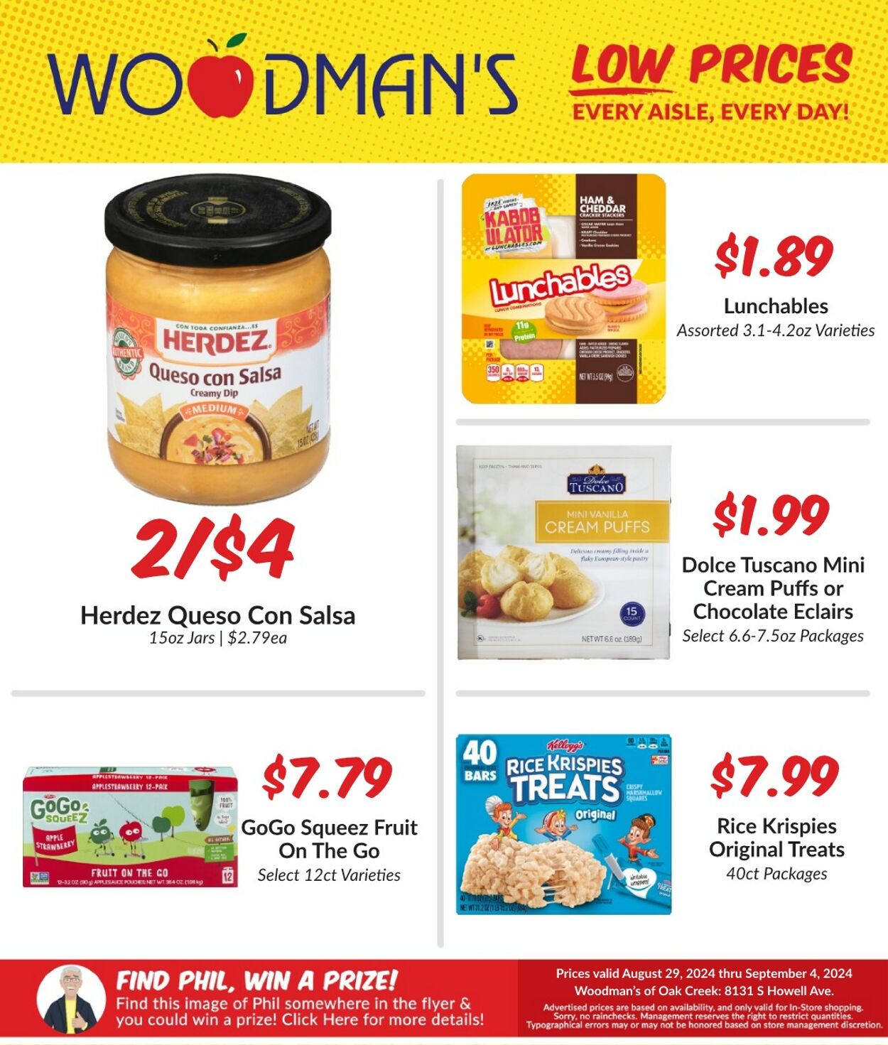 Weekly ad Woodman's Market 08/29/2024 - 09/04/2024