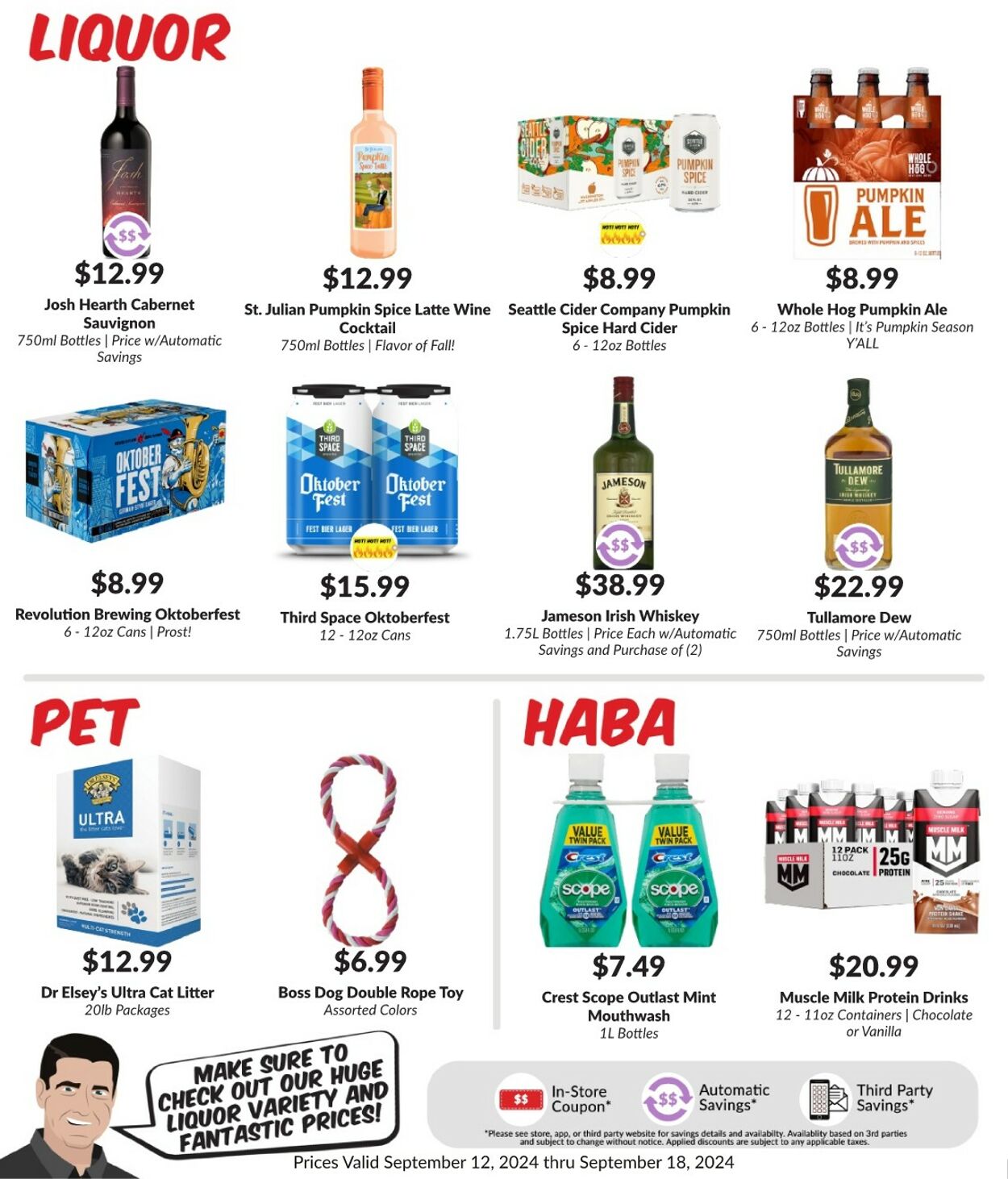 Weekly ad Woodman's Market 09/12/2024 - 09/18/2024