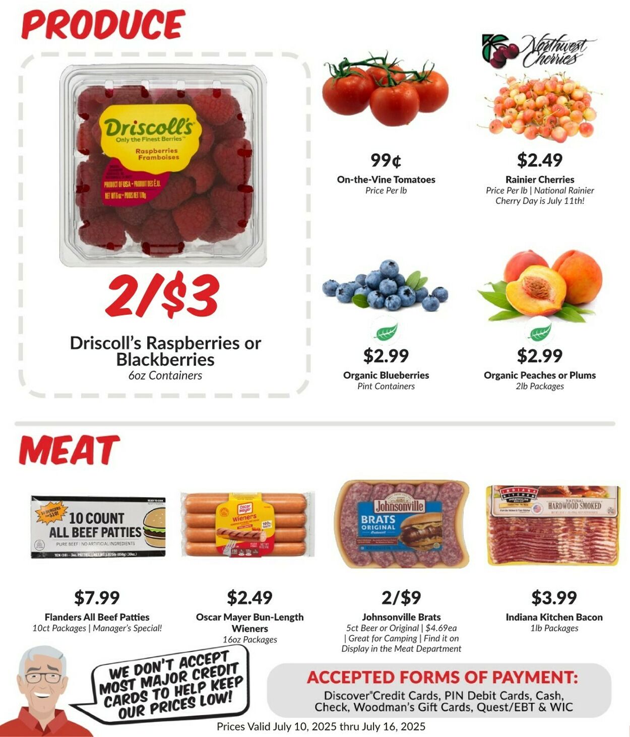 Weekly ad Woodman's Market 07/10/2025 - 07/16/2025