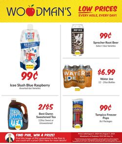 Weekly ad Woodman's Market 08/01/2024 - 08/07/2024