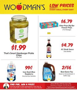 Weekly ad Woodman's Market 07/03/2025 - 07/09/2025