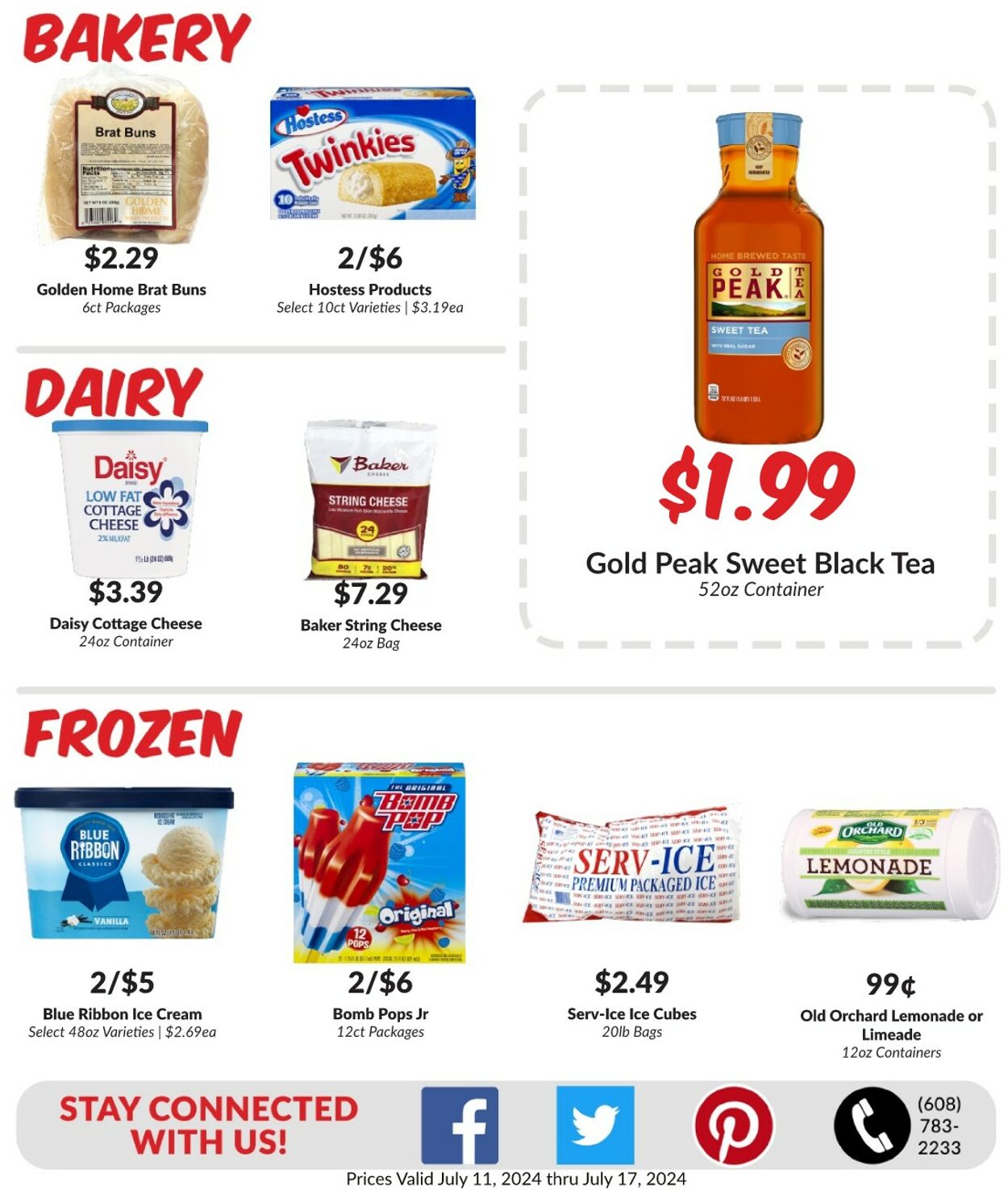 Weekly ad Woodman's Market 07/11/2024 - 07/17/2024