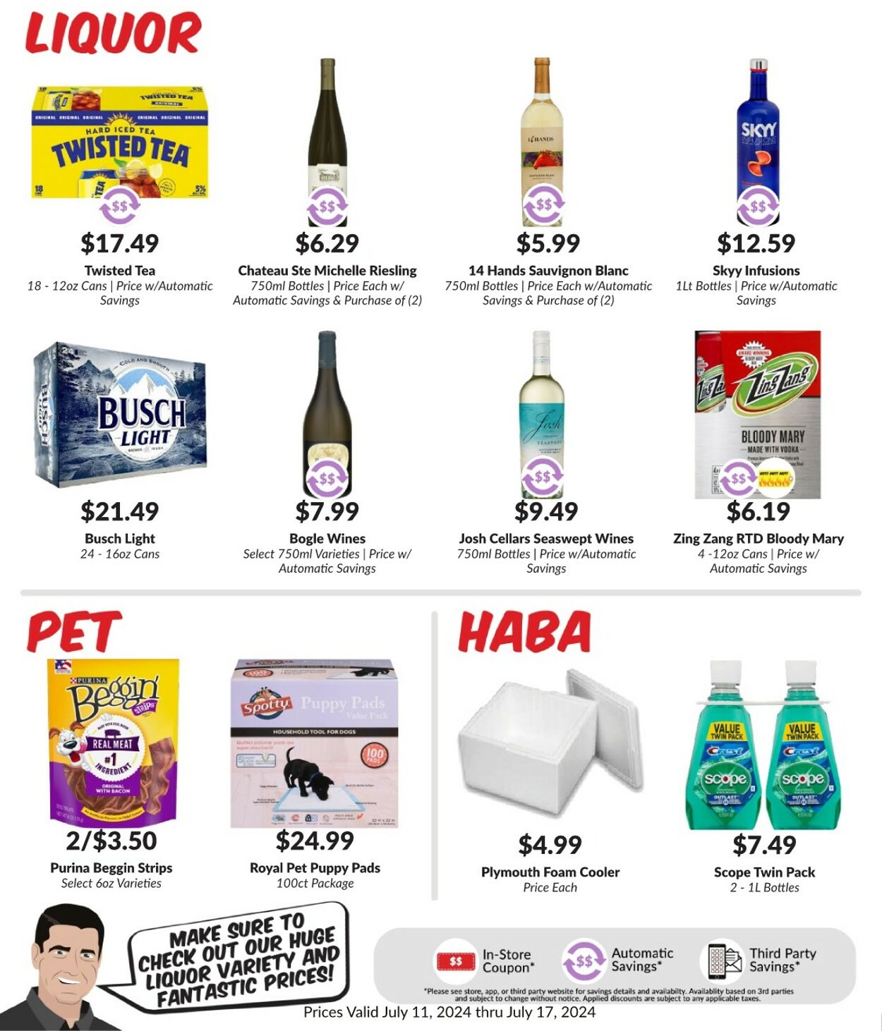 Weekly ad Woodman's Market 07/11/2024 - 07/17/2024