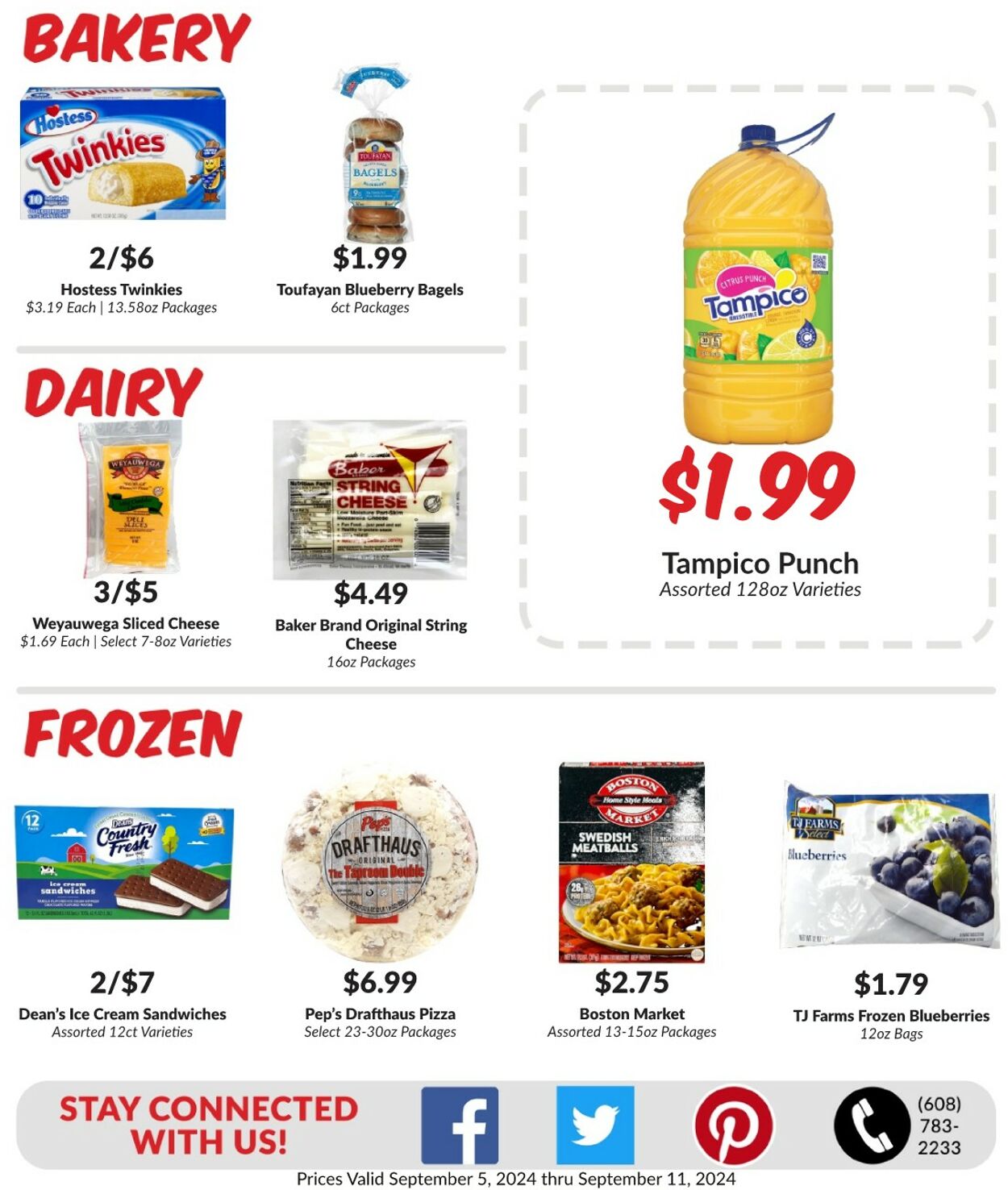 Weekly ad Woodman's Market 09/05/2024 - 09/11/2024