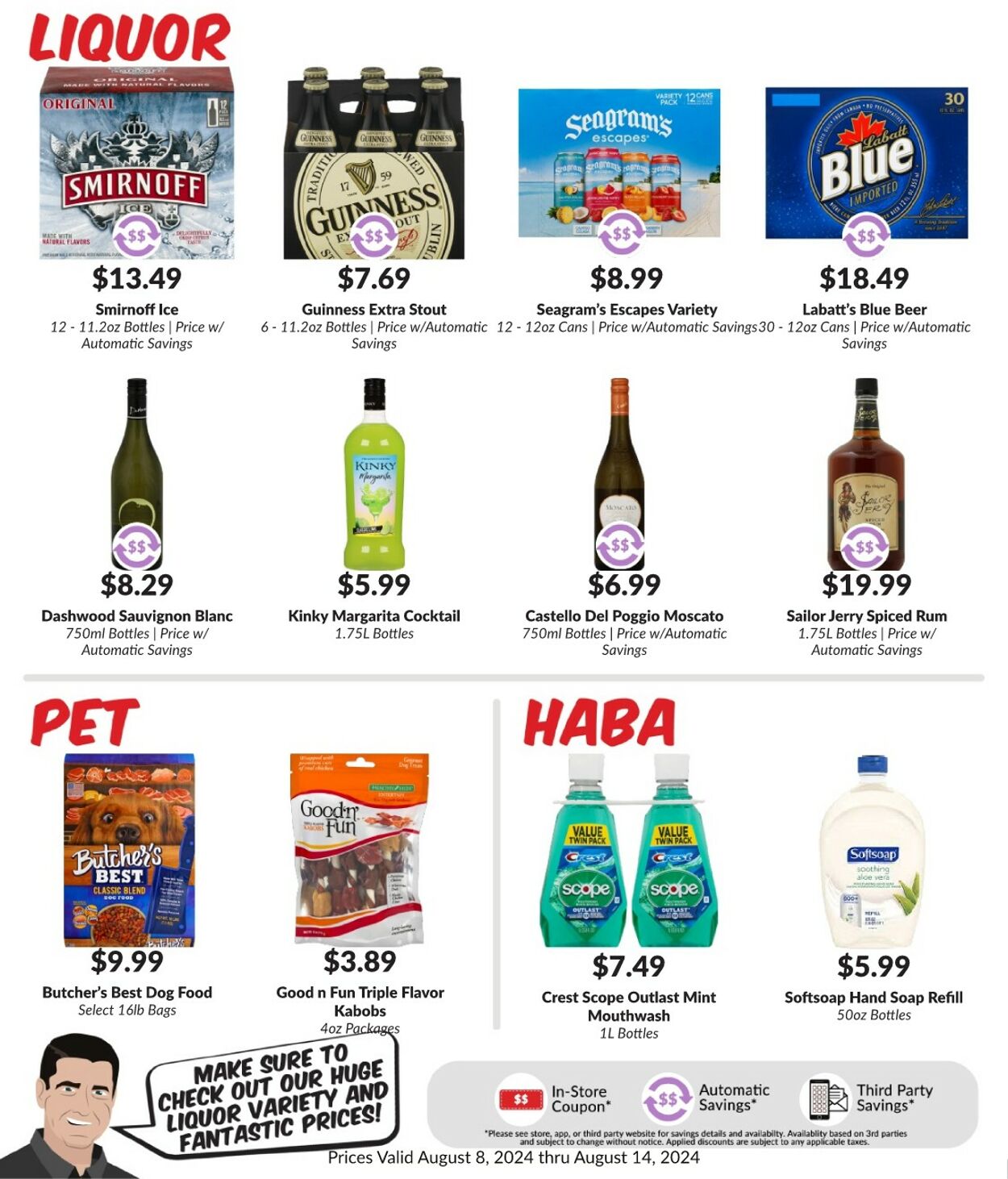 Weekly ad Woodman's Market 08/08/2024 - 08/14/2024