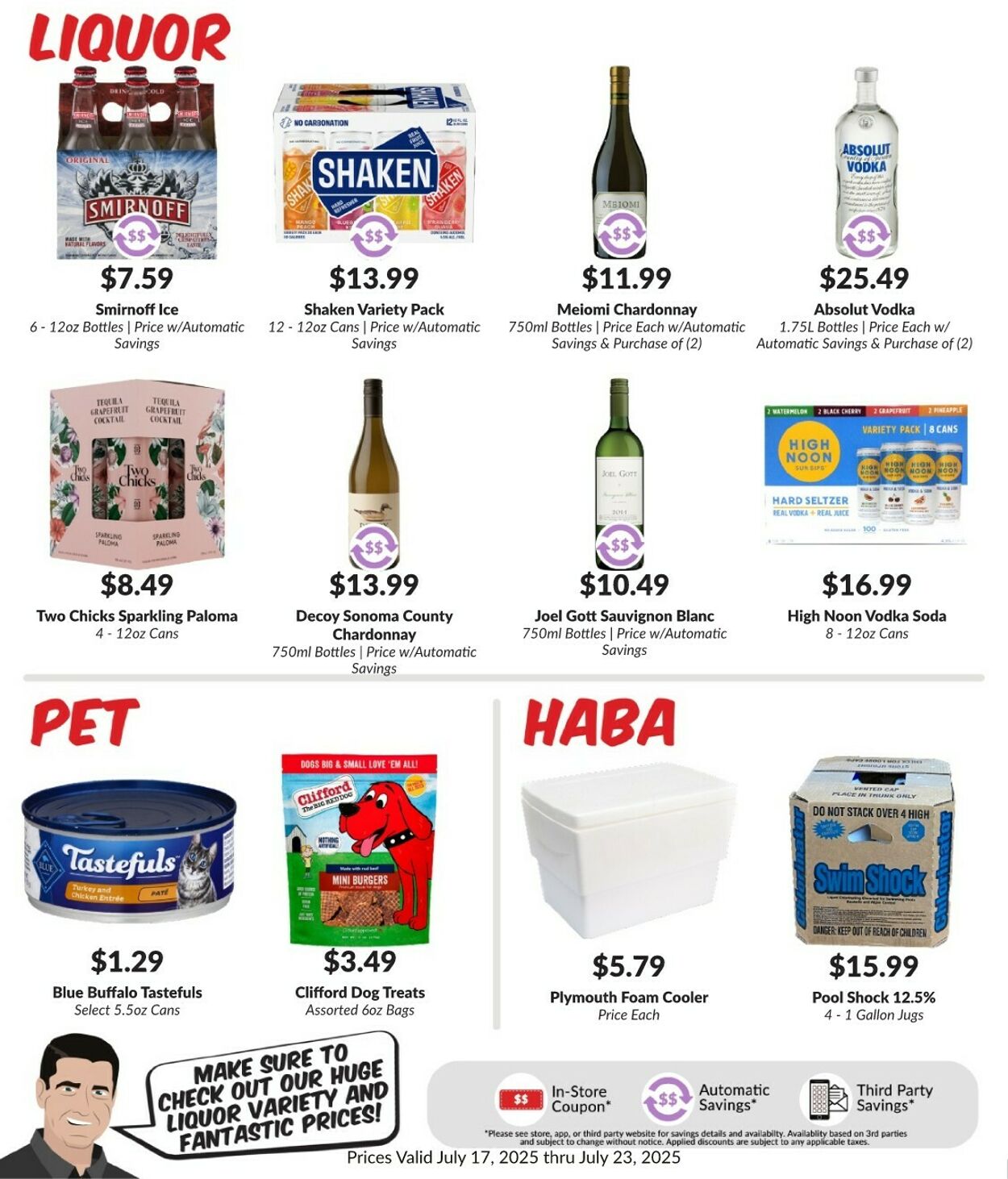 Weekly ad Woodman's Market 07/17/2025 - 07/23/2025