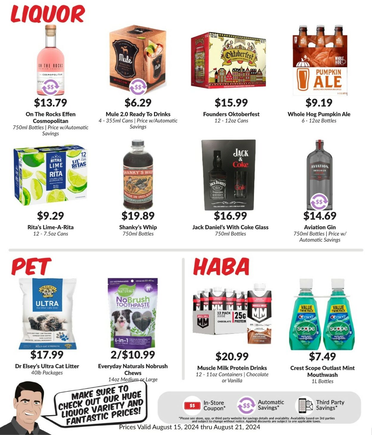 Weekly ad Woodman's Market 08/15/2024 - 08/21/2024