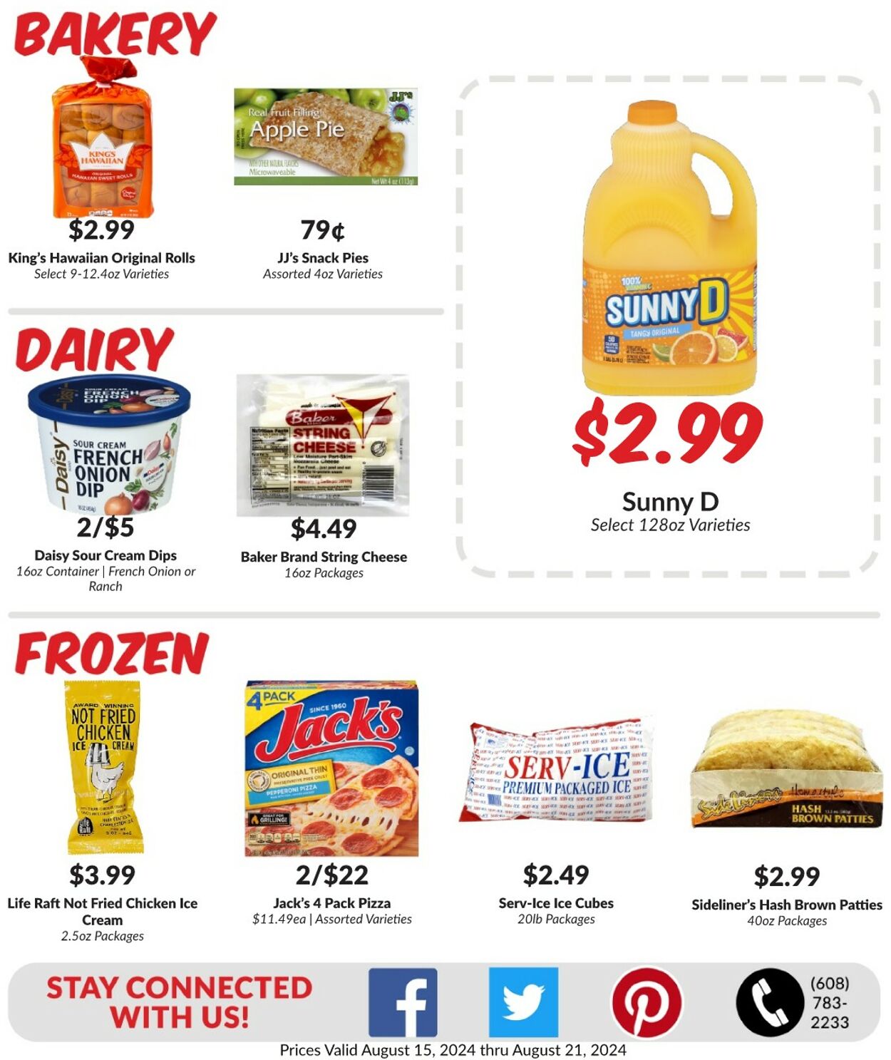 Weekly ad Woodman's Market 08/15/2024 - 08/21/2024