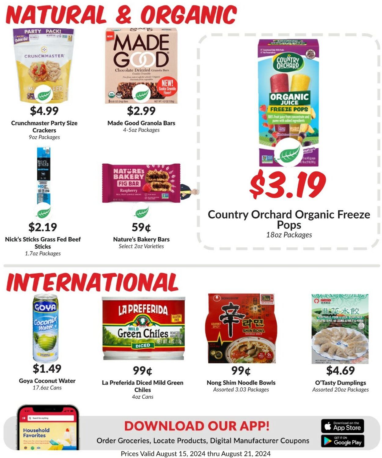 Weekly ad Woodman's Market 08/15/2024 - 08/21/2024