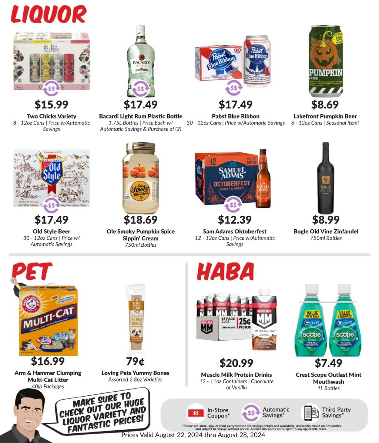 Weekly ad Woodman's Market 08/22/2024 - 08/28/2024