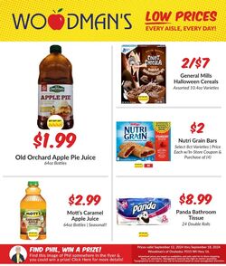 Weekly ad Woodman's Market 08/29/2024 - 09/04/2024