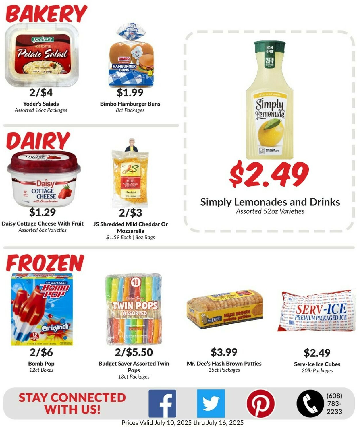 Weekly ad Woodman's Market 07/10/2025 - 07/16/2025