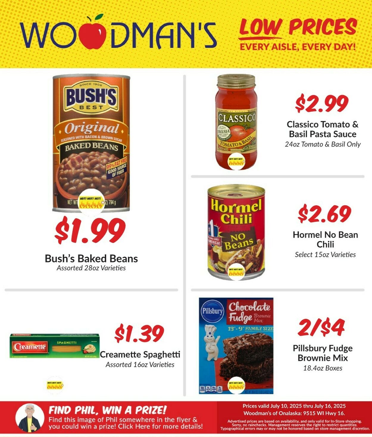 Weekly ad Woodman's Market 07/10/2025 - 07/16/2025
