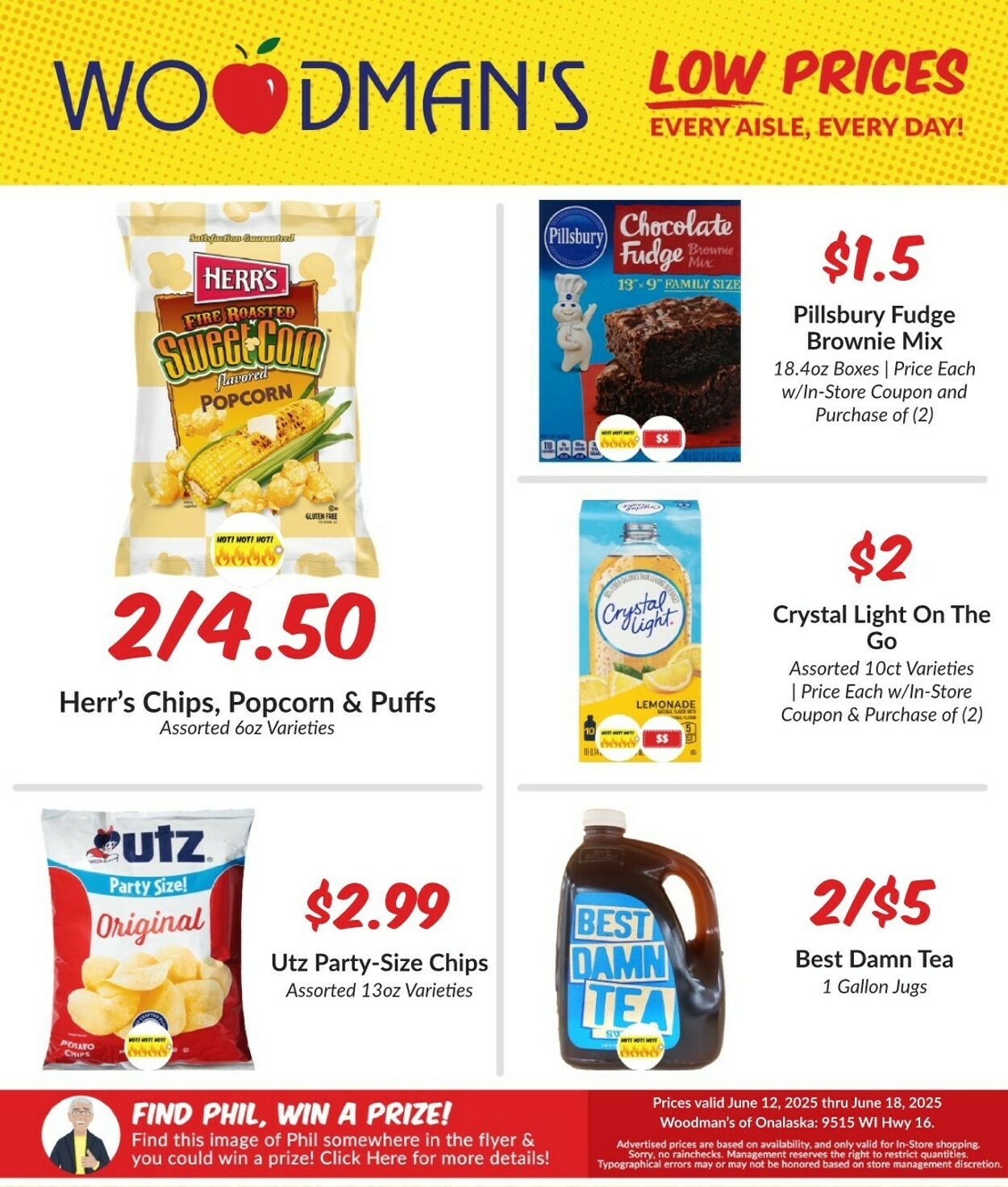 Weekly ad Woodman's Market 06/12/2025 - 06/18/2025
