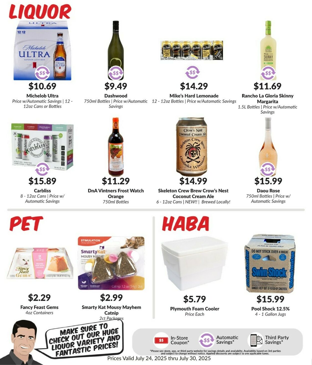 Weekly ad Woodman's Market 07/24/2025 - 07/30/2025