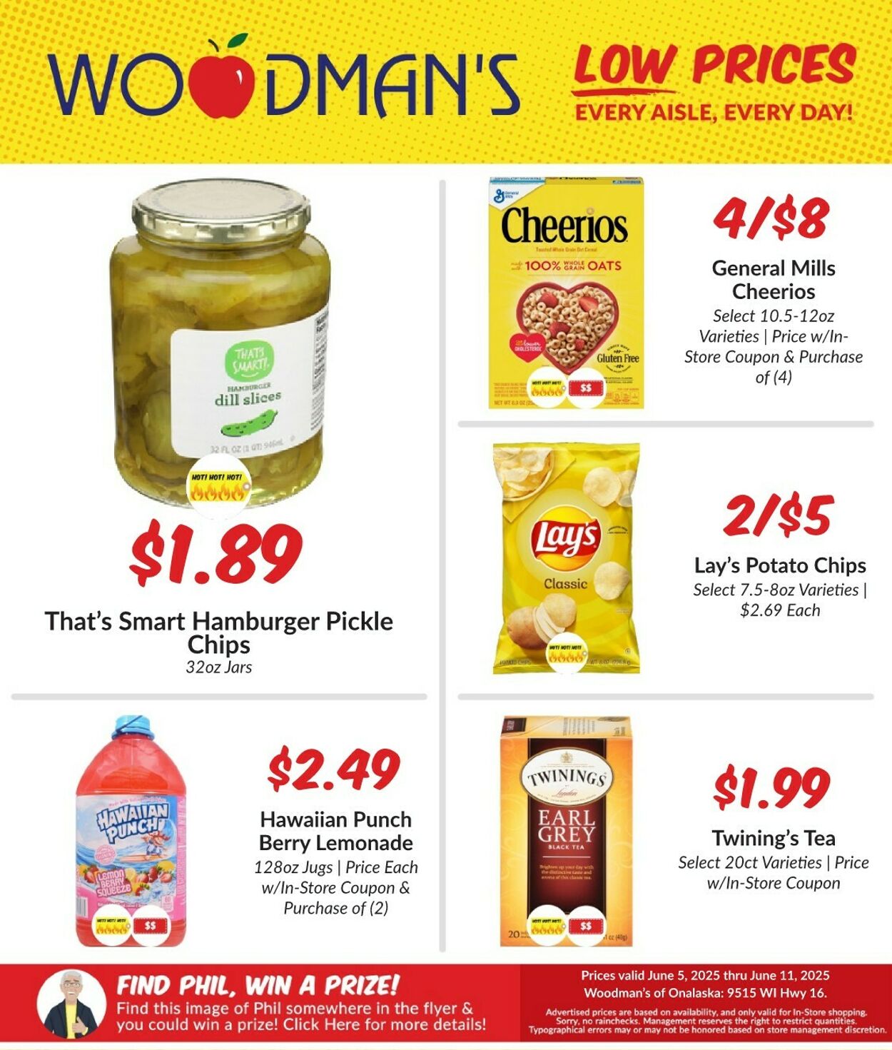 Weekly ad Woodman's Market 06/05/2025 - 06/11/2025