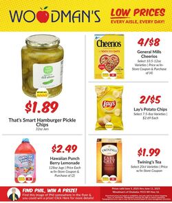 Weekly ad Woodman's Market 06/05/2025 - 06/11/2025