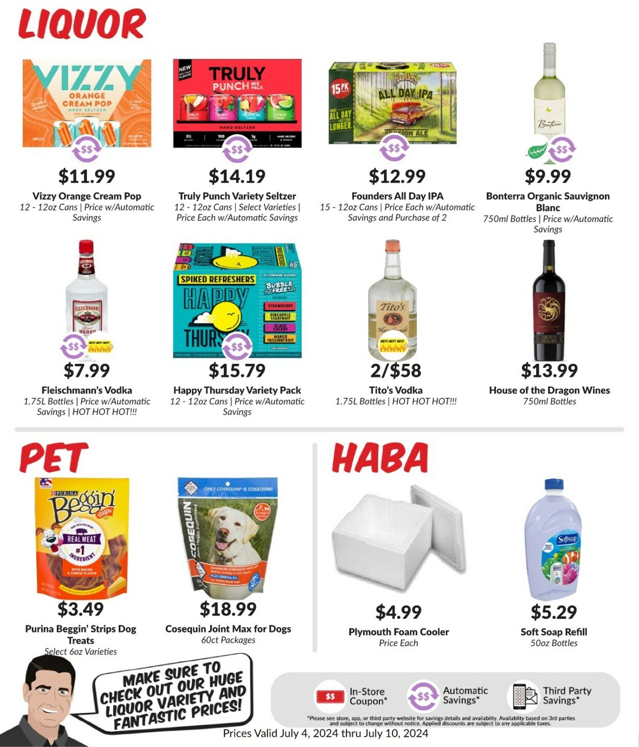 Weekly ad Woodman's Market 07/04/2024 - 07/10/2024