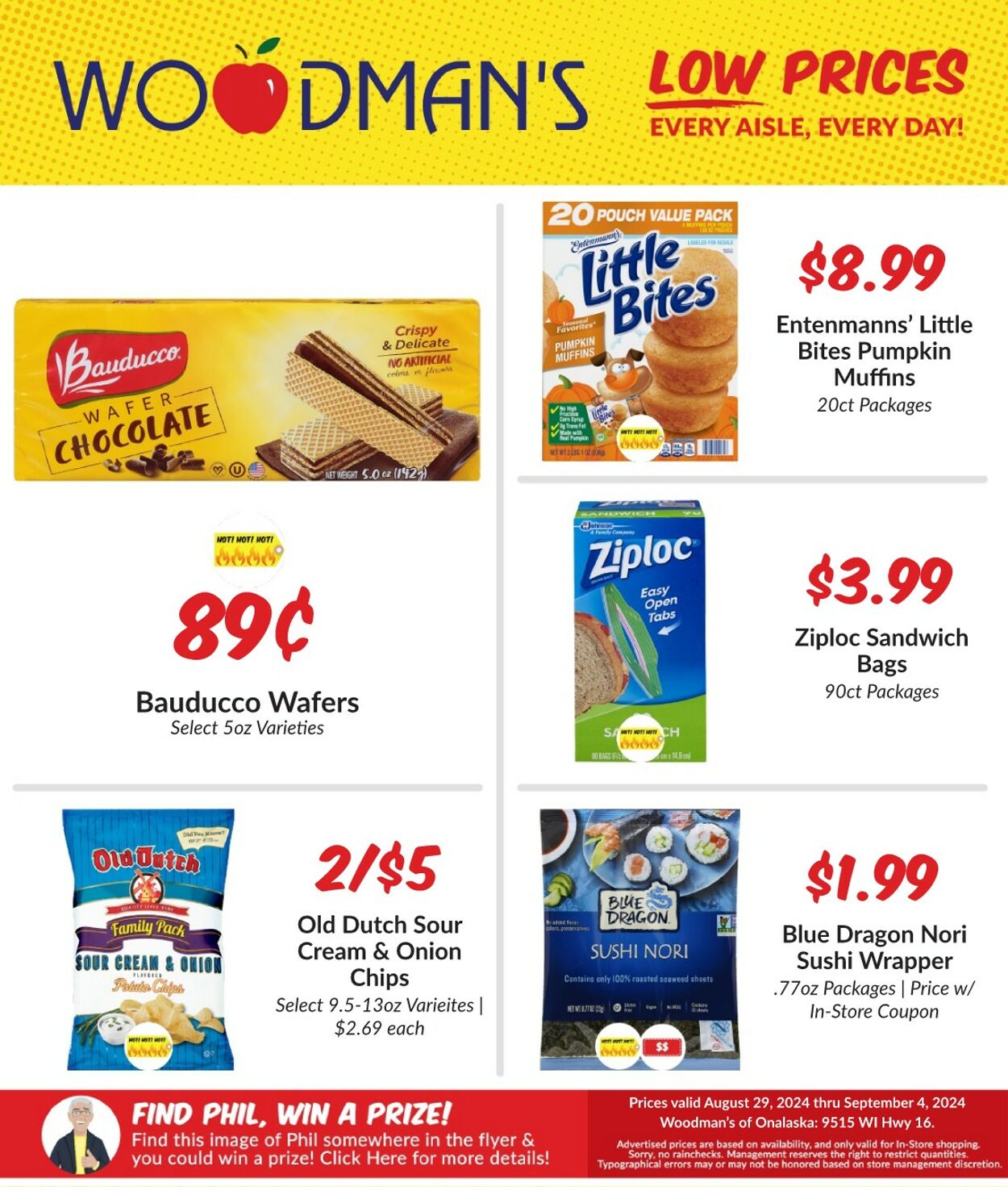 Weekly ad Woodman's Market 08/29/2024 - 09/04/2024